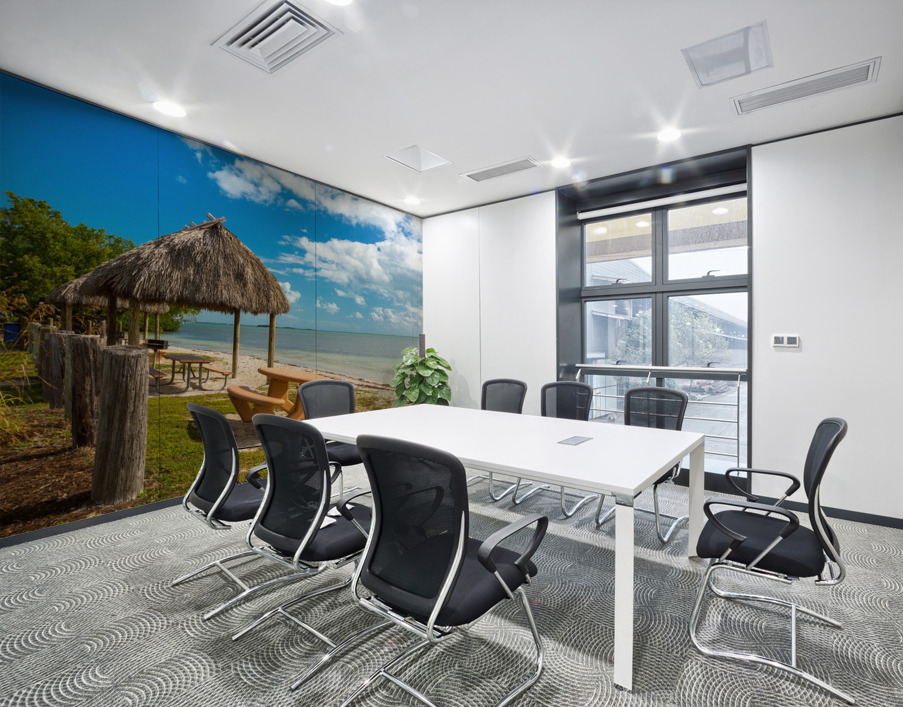 Florida Keys seven mile bridge rest area Wall Printing