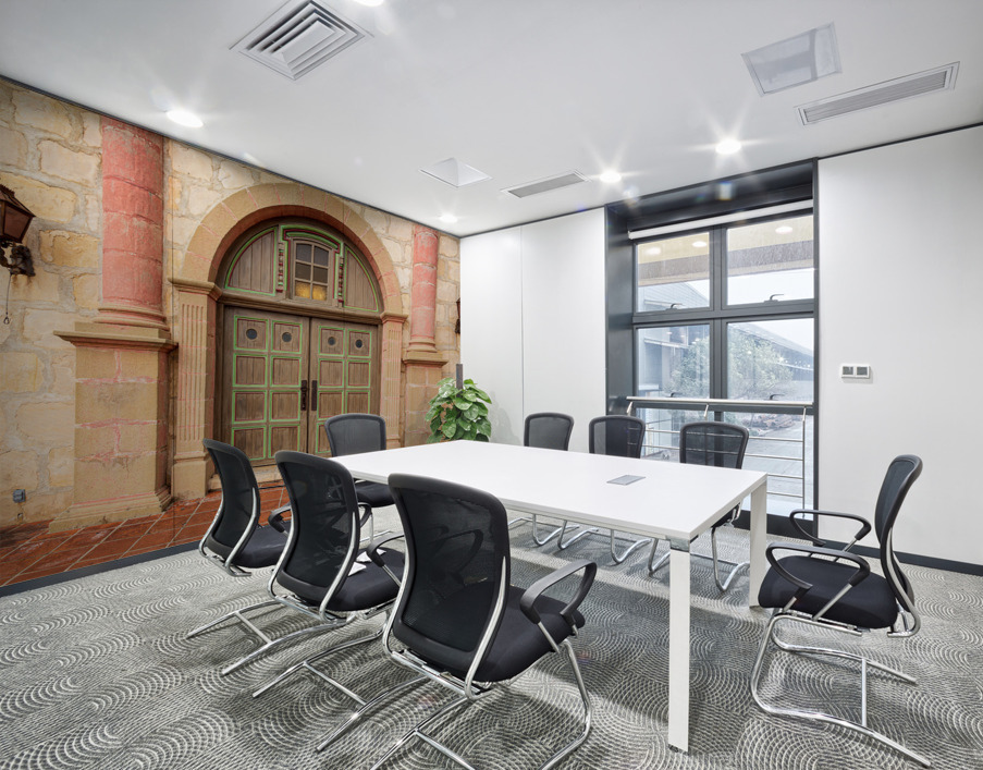 Doorway at Santa Barbara Mission Wall Printing