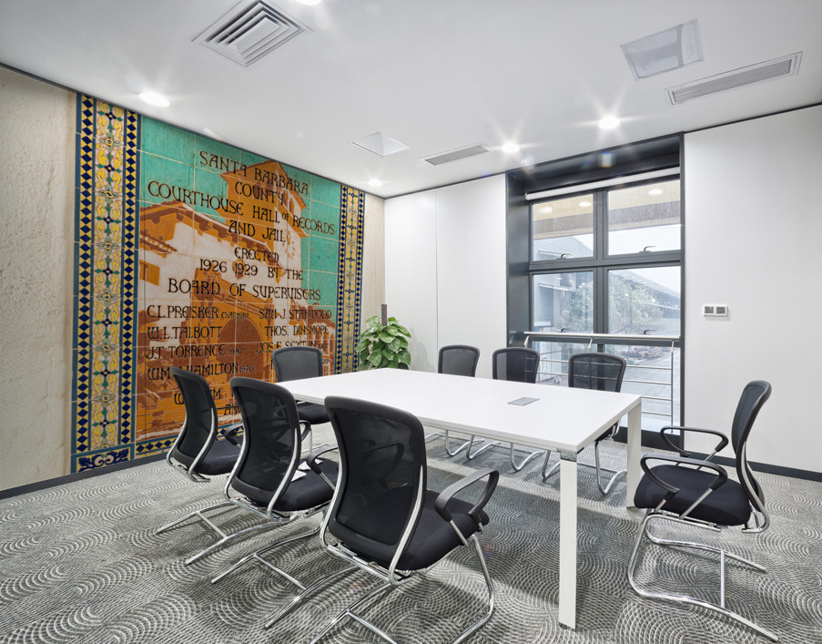 Tiling celebrating building of Courthouse Wall Printing