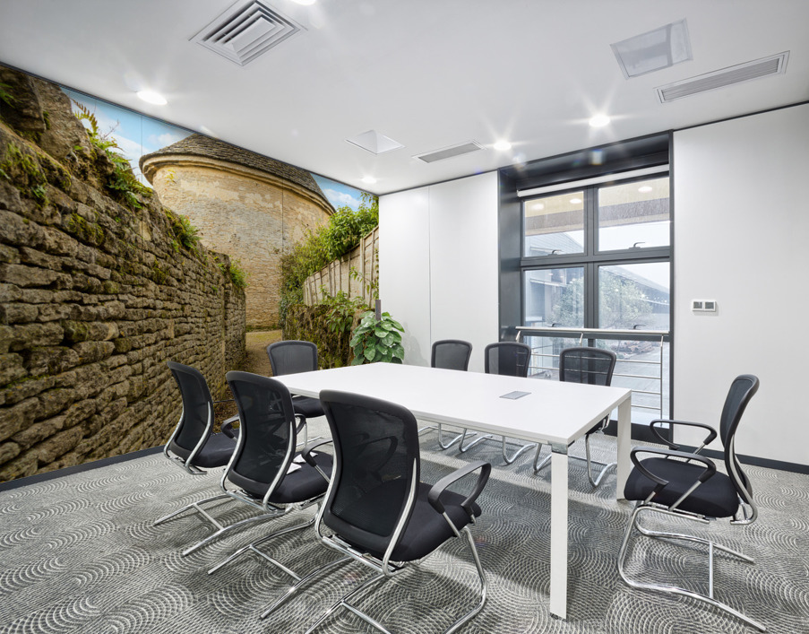 Minster Lovell in Cotswold district of England Wall Printing