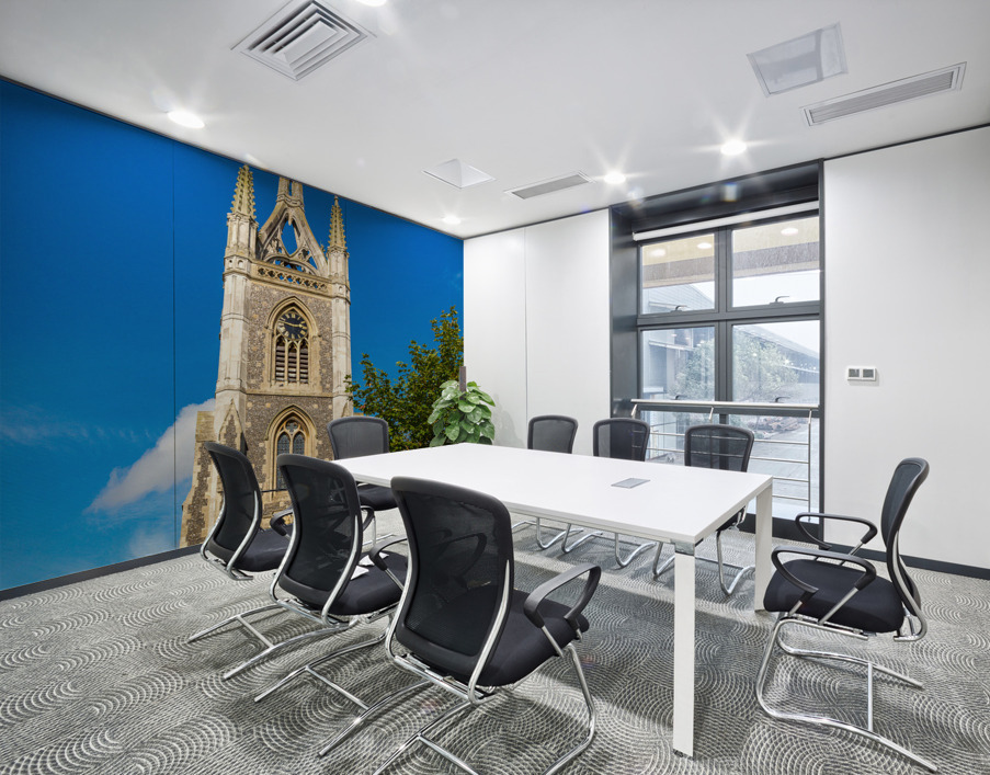 Unusual tower crown spire in Faversham Kent Wall Printing