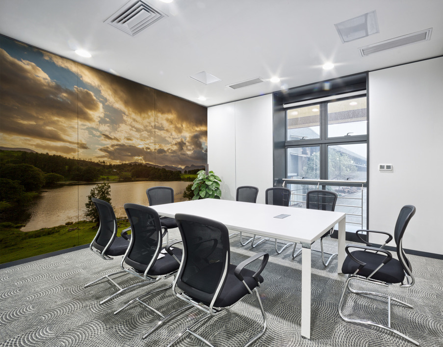 Sunset at Loughrigg Tarn in Lake District Wall Printing