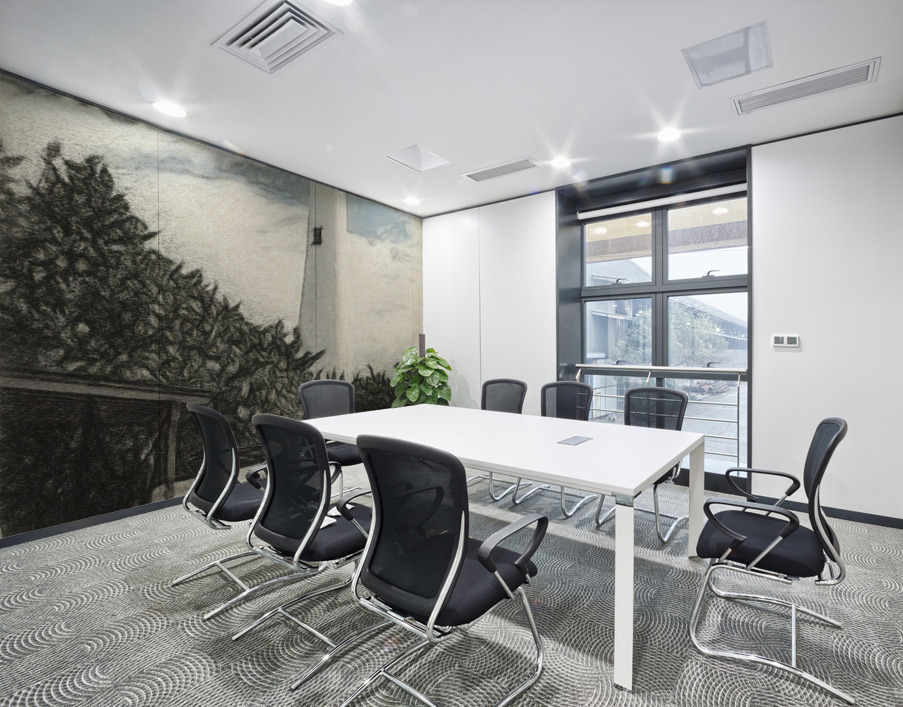 Cape Florida lighthouse in colorized charcoal Wall Printing