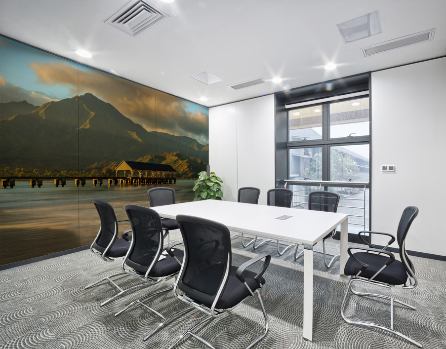 Sunrise over Hanalei Bay Kauai Hawaii Wall Printing