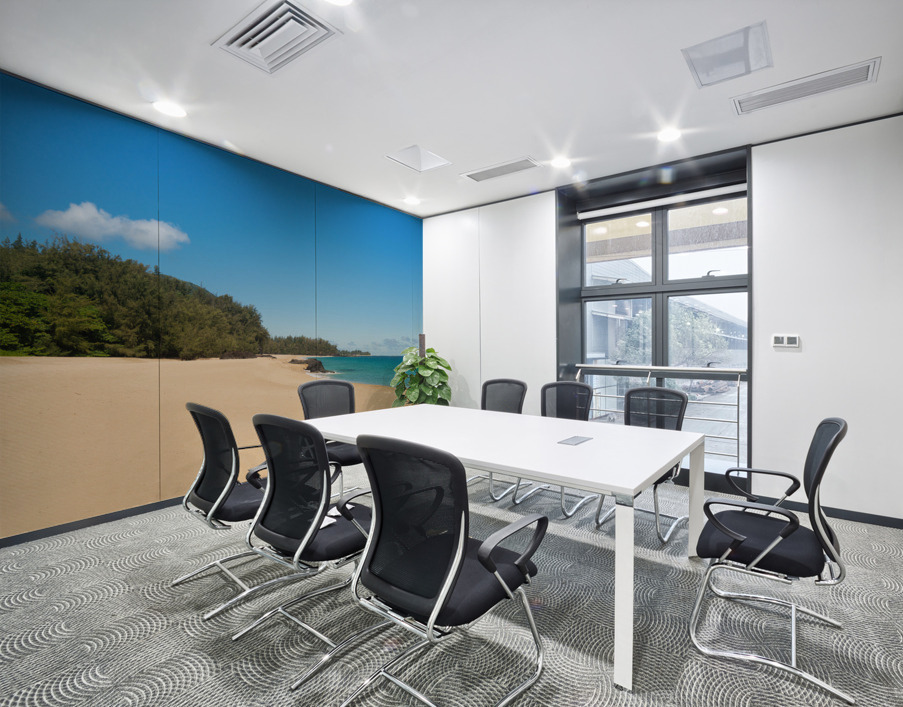 Lumahai Beach Kauai on calm day Wall Printing