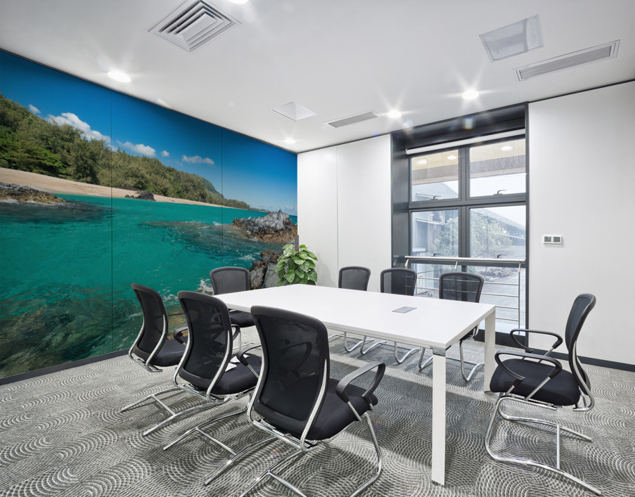 Lumahai Beach Kauai with rocks  Wall Printing