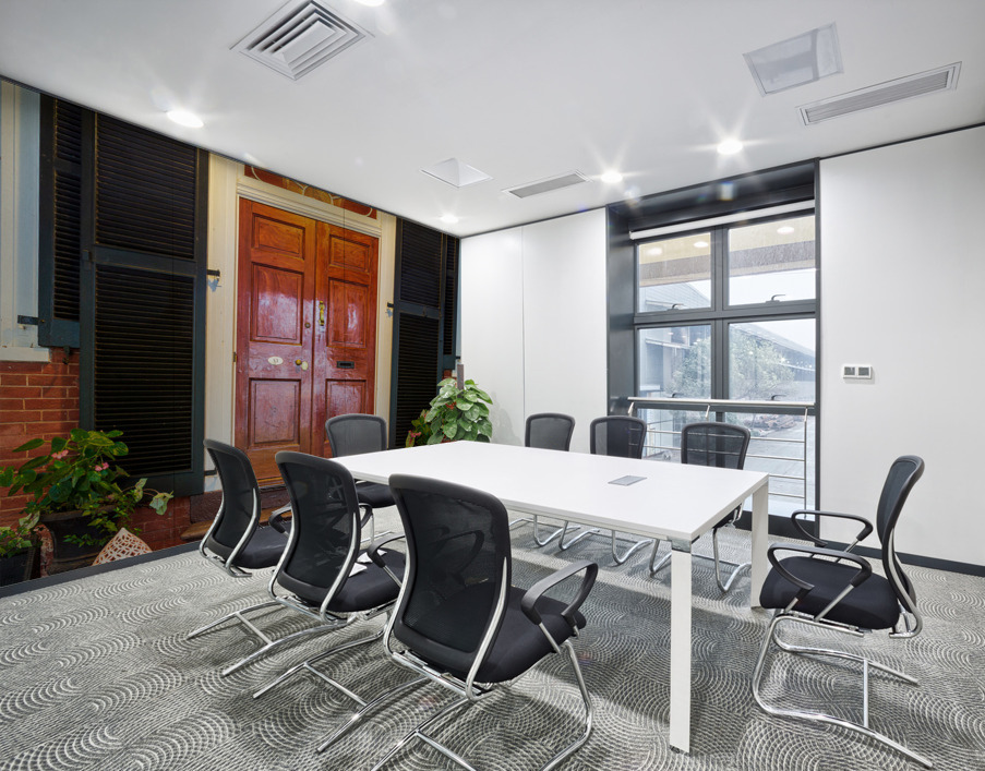 Mahogany doorway and entrance hall UVA Wall Printing