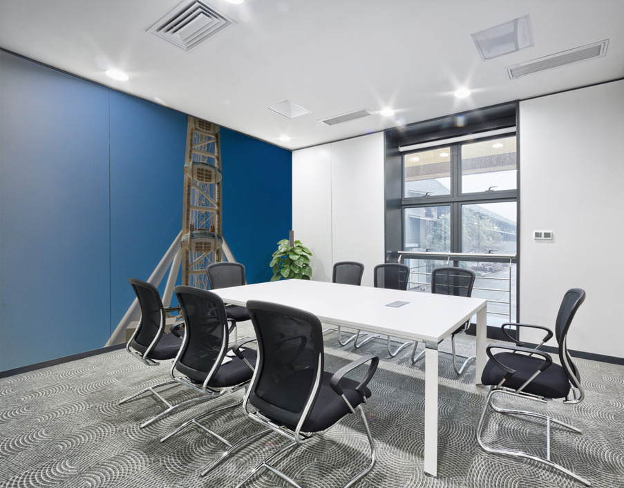 Fisheye view of Ain Dubai observation wheel on Bluewaters Island Wall Printing