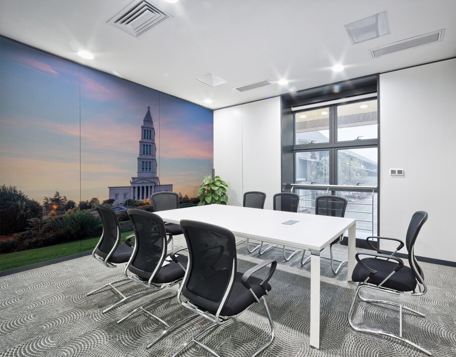 Sunset at the George Washington Masonic National Memorial in Ale Wall Printing