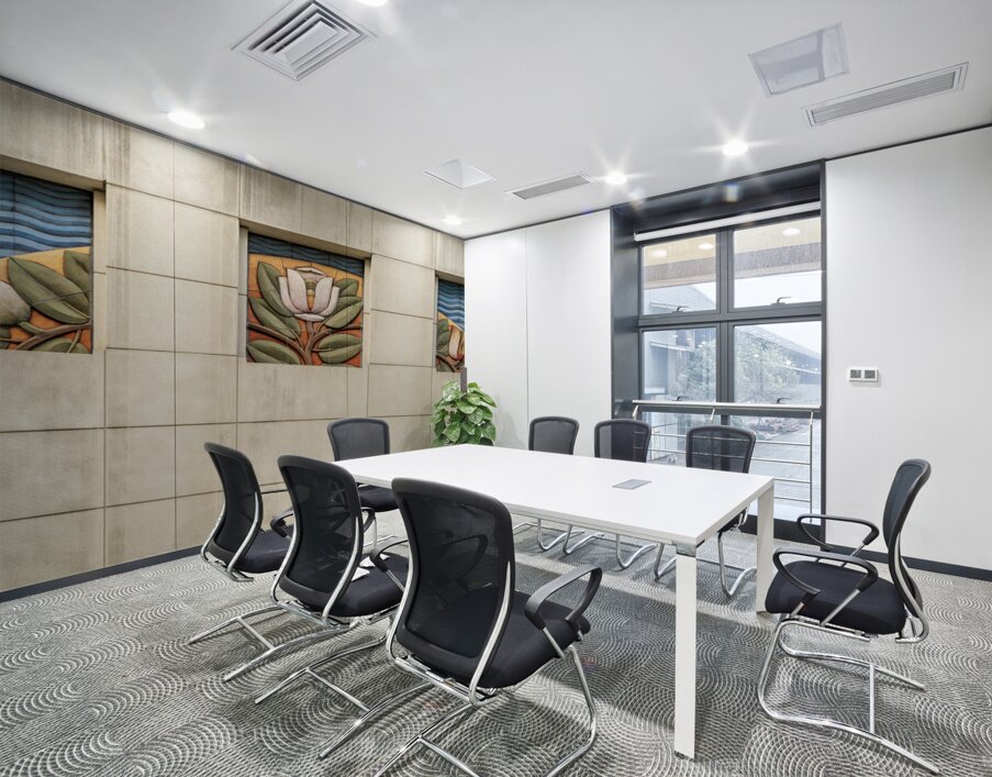 Art deco illustration of magnolia flower in Baton Rouge Louisian Wall Printing