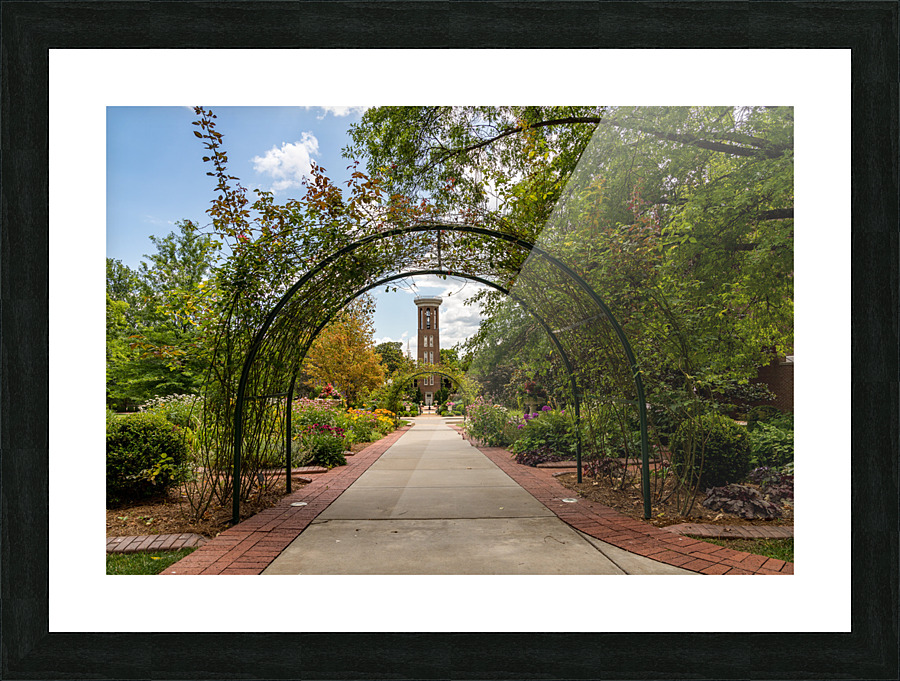 Garden of Belmont Mansion in Nashville Tennessee Impression et Cadre photo