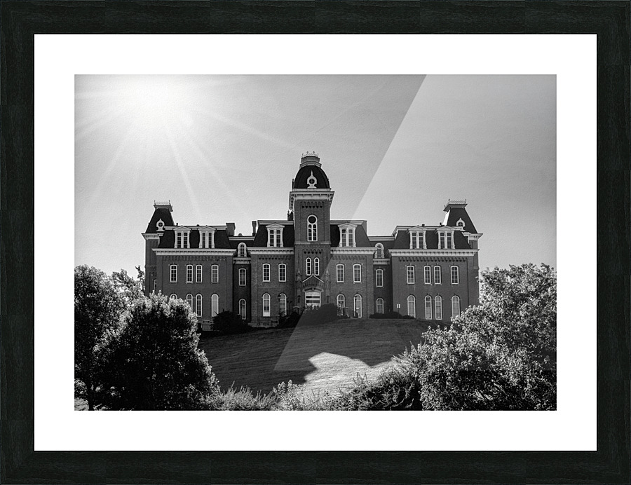 Woodburn Hall at West Virginia University in Morgantown WV Picture Frame print