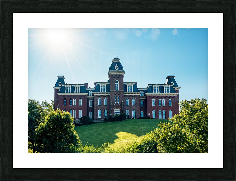 Woodburn Hall at West Virginia University in Morgantown WV Picture Frame print