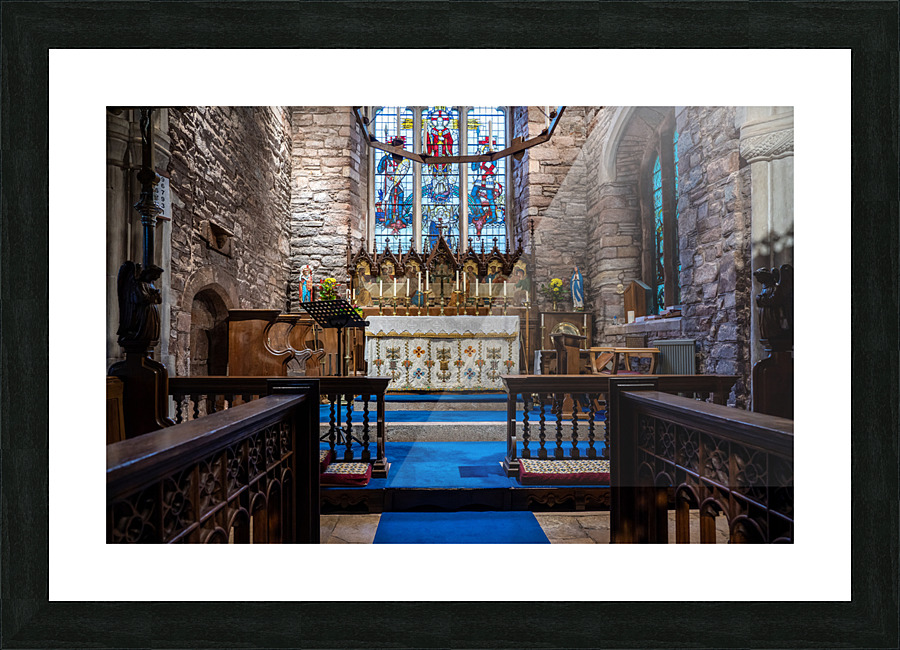 Church of Cockington Village near Torquay  Picture Frame print