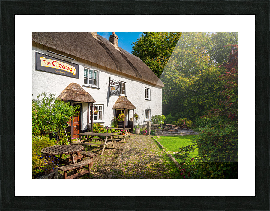 The Cleave in Lustleigh in Devon Picture Frame print