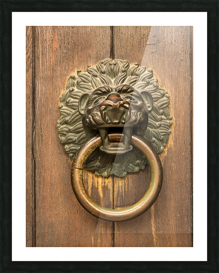 St Jacob Monastery entrance Regensburg Picture Frame print