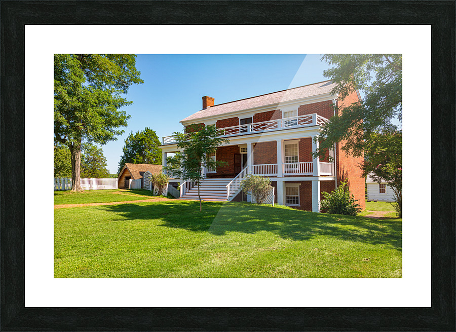 McLean House at Appomattox Court House National Park Picture Frame print