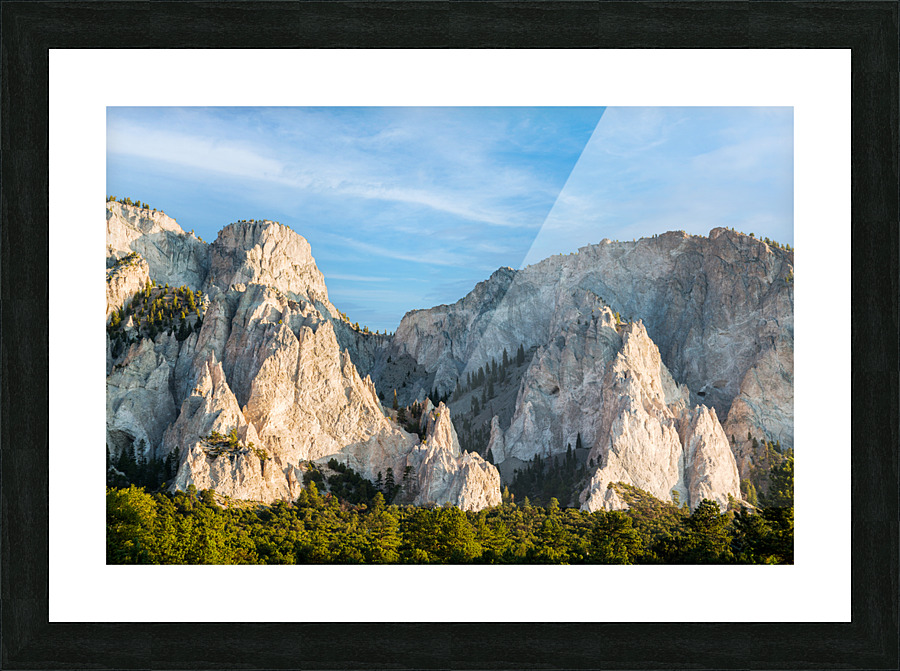 Chalk cliffs of Mt Princeton Colorado Picture Frame print