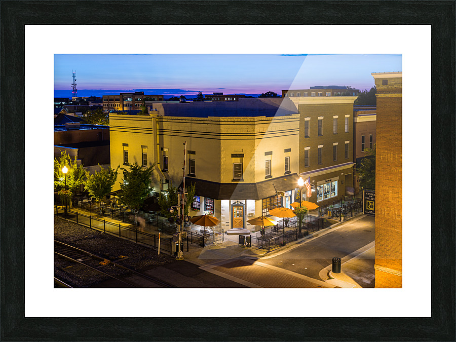Restaurants in Manassas Virginia Picture Frame print