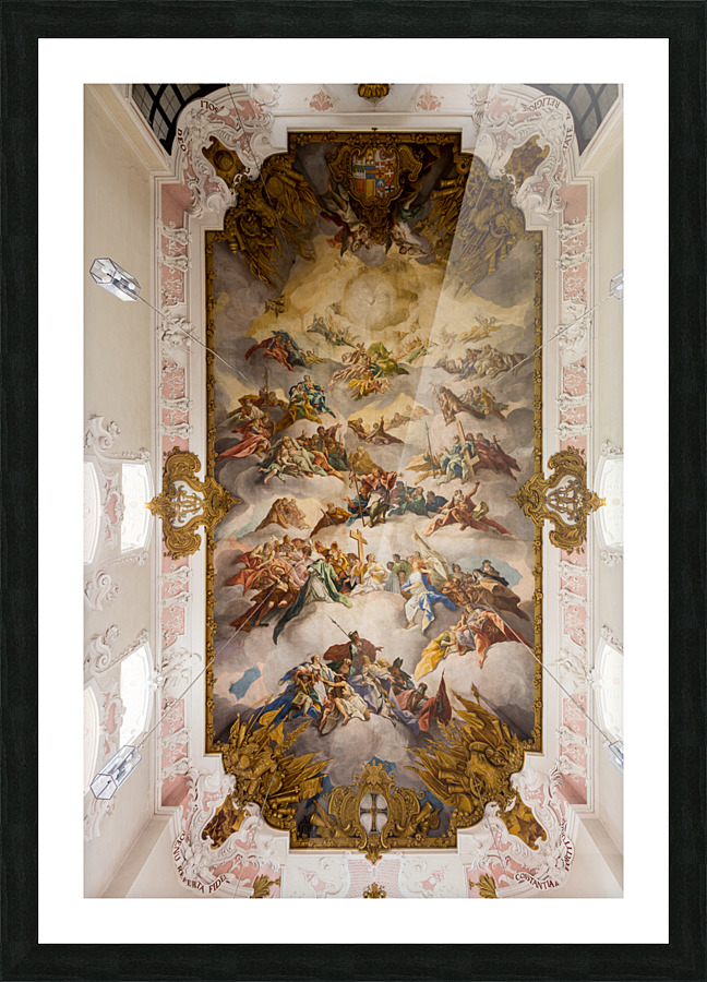 Bad Mergentheim in Germany Picture Frame print