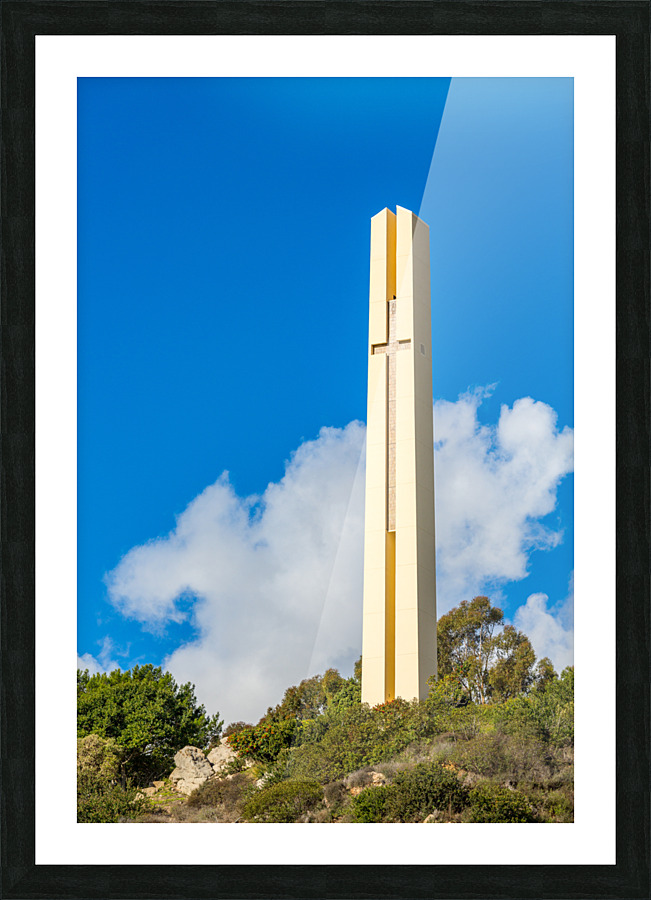 Phillips Theme Tower at Pepperdine University Picture Frame print