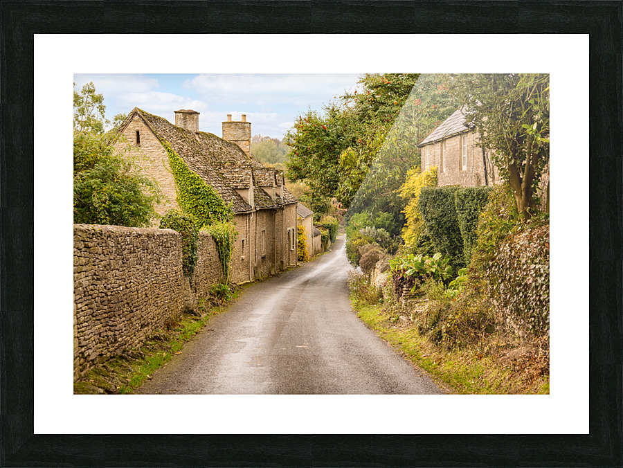 Minster Lovell in Cotswold district of England Picture Frame print