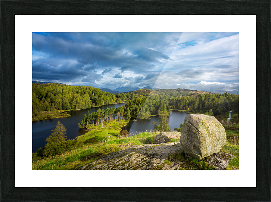 Tarn Hows in English Lake District Picture Frame print