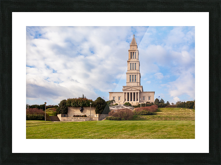 George Washington National Masonic Memorial Picture Frame print