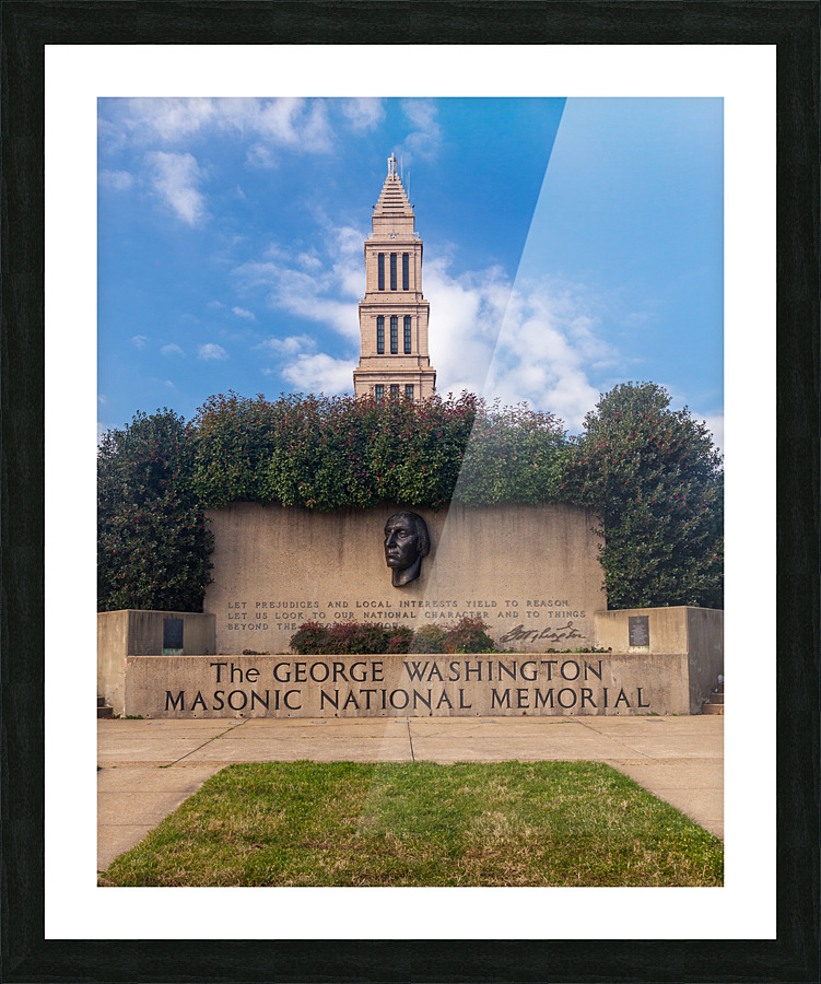 George Washington National Masonic Memorial Picture Frame print