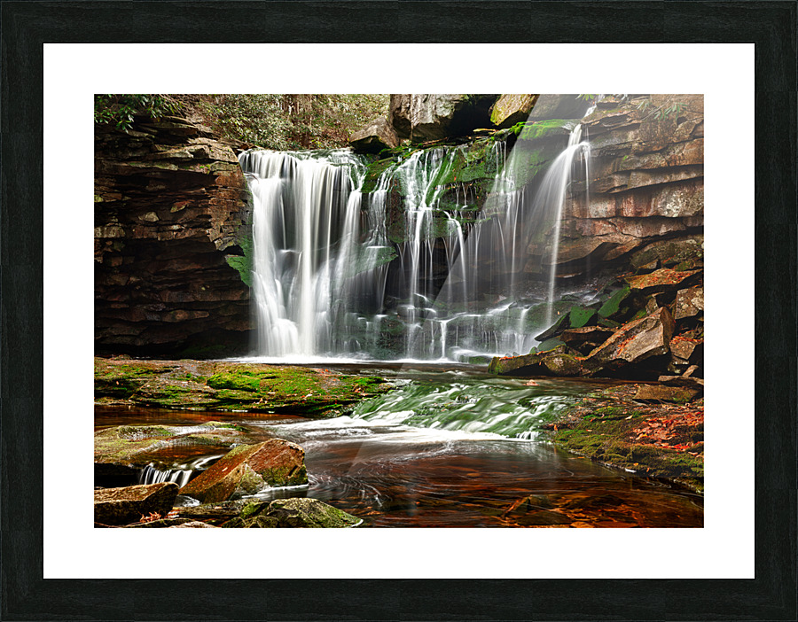 Elakala Falls in West Virginia Picture Frame print
