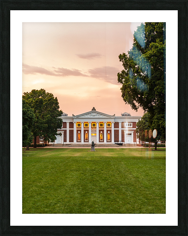 Old Cabell Hall at University of Virginia Picture Frame print