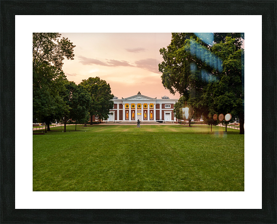 Old Cabell Hall at University of Virginia Picture Frame print