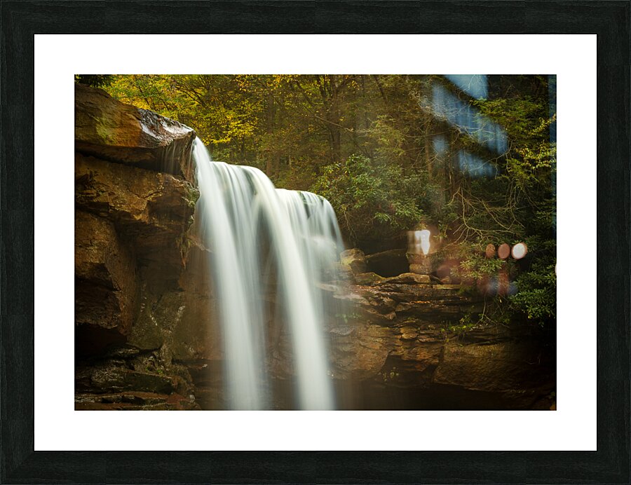 Douglas Falls near Blackwater Canyon trail near Thomas WV Picture Frame print