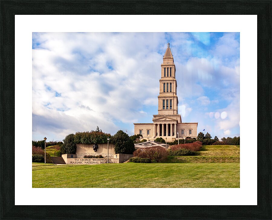 George Washington National Masonic Memorial Picture Frame print