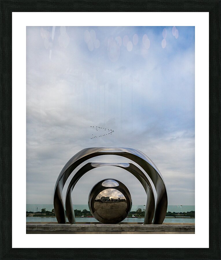 Sing the River sculpture by Mississippi in Baton Rouge LA Impression et Cadre photo