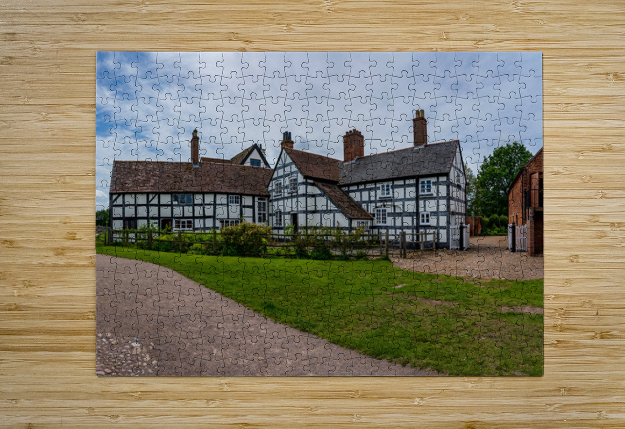 Exterior of Boscobel House in Shropshire England Steve Heap Puzzle printing