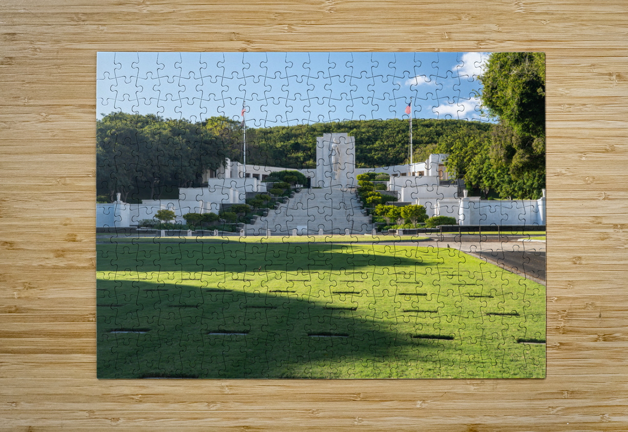 National Memorial Cemetery of the Pacific Steve Heap Puzzle printing