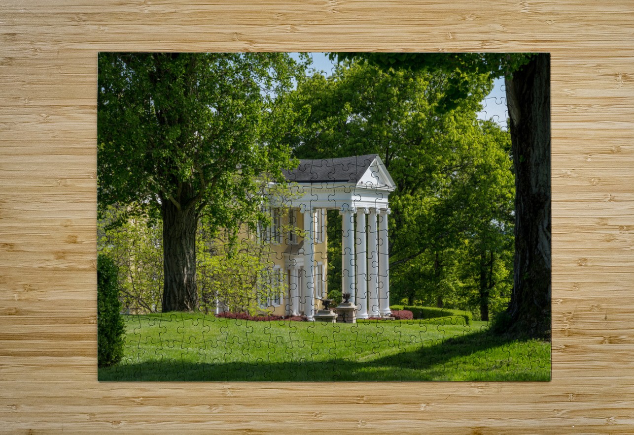 Mansion museum at Oglebay resort near Wheeling WV Steve Heap Puzzle printing