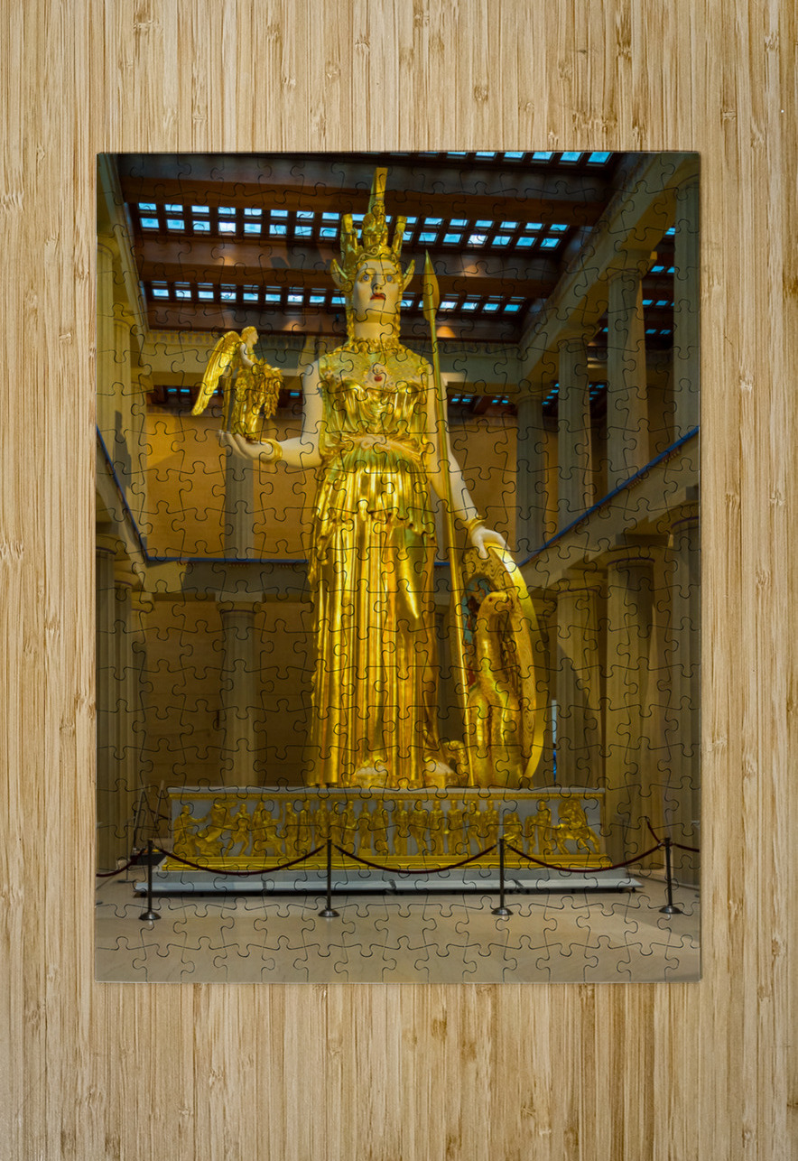 Statue of Athena in Nashville Parthenon Steve Heap Puzzle printing