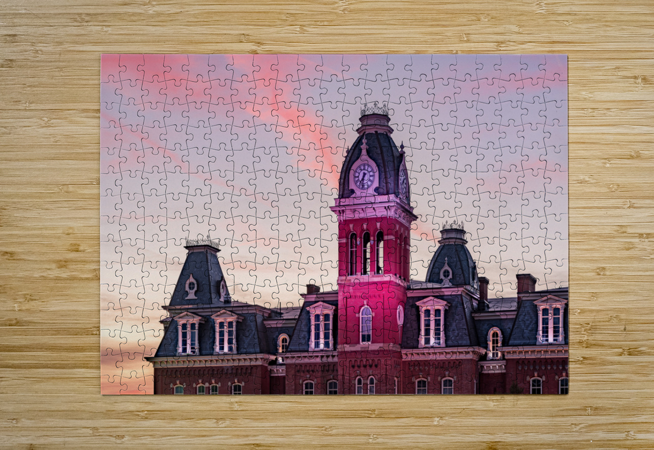 Woodburn Hall at West Virginia University in Morgantown WV Steve Heap Puzzle printing