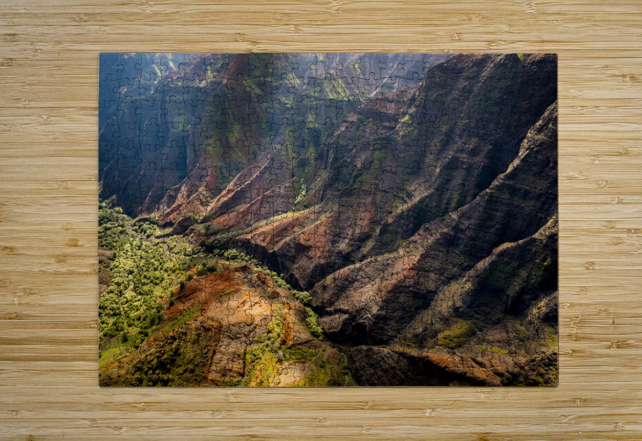 Waimea Canyon detail Steve Heap Puzzle printing