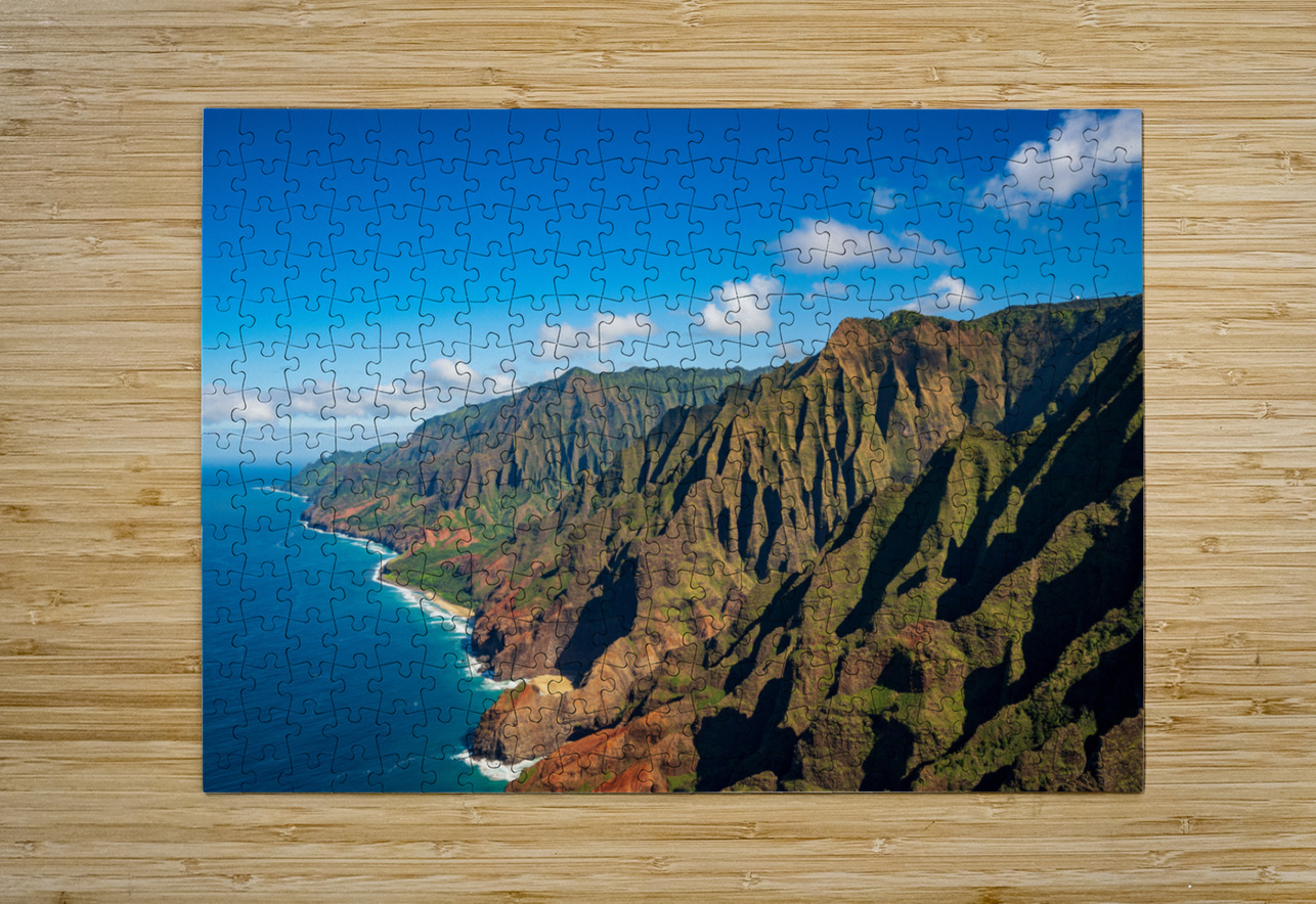Na Pali coastline on Kauai Steve Heap Puzzle printing