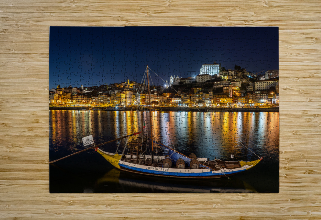 Rabelo boats of Porto in Portugal Steve Heap Puzzle printing