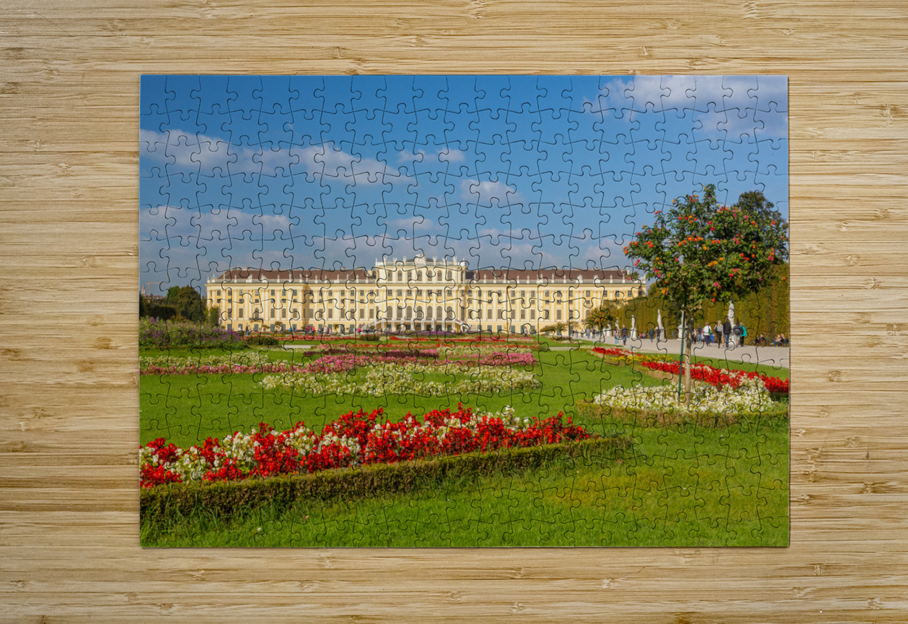 Schonbrunn Palace Vienna Austria Steve Heap Puzzle printing