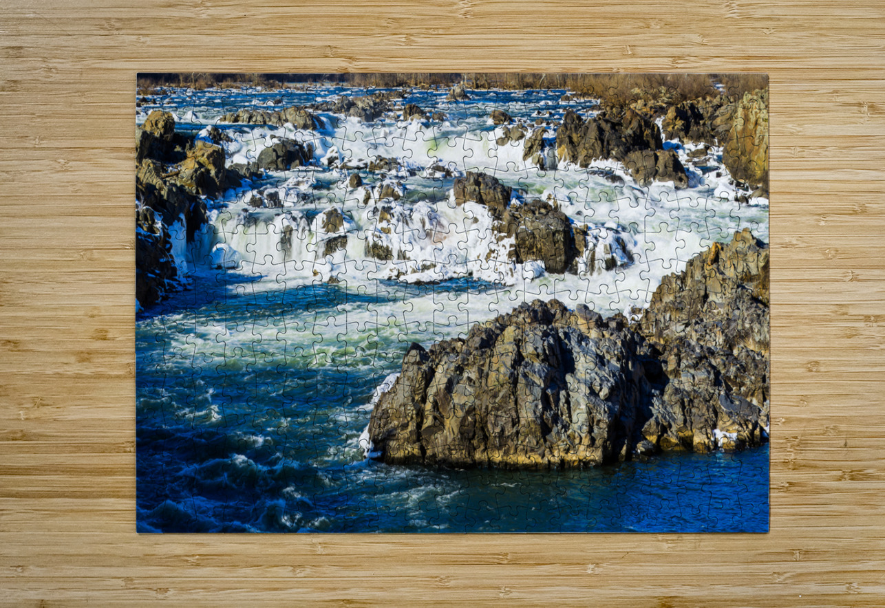 Great Falls on Potomac outside Washington DC Steve Heap Puzzle printing