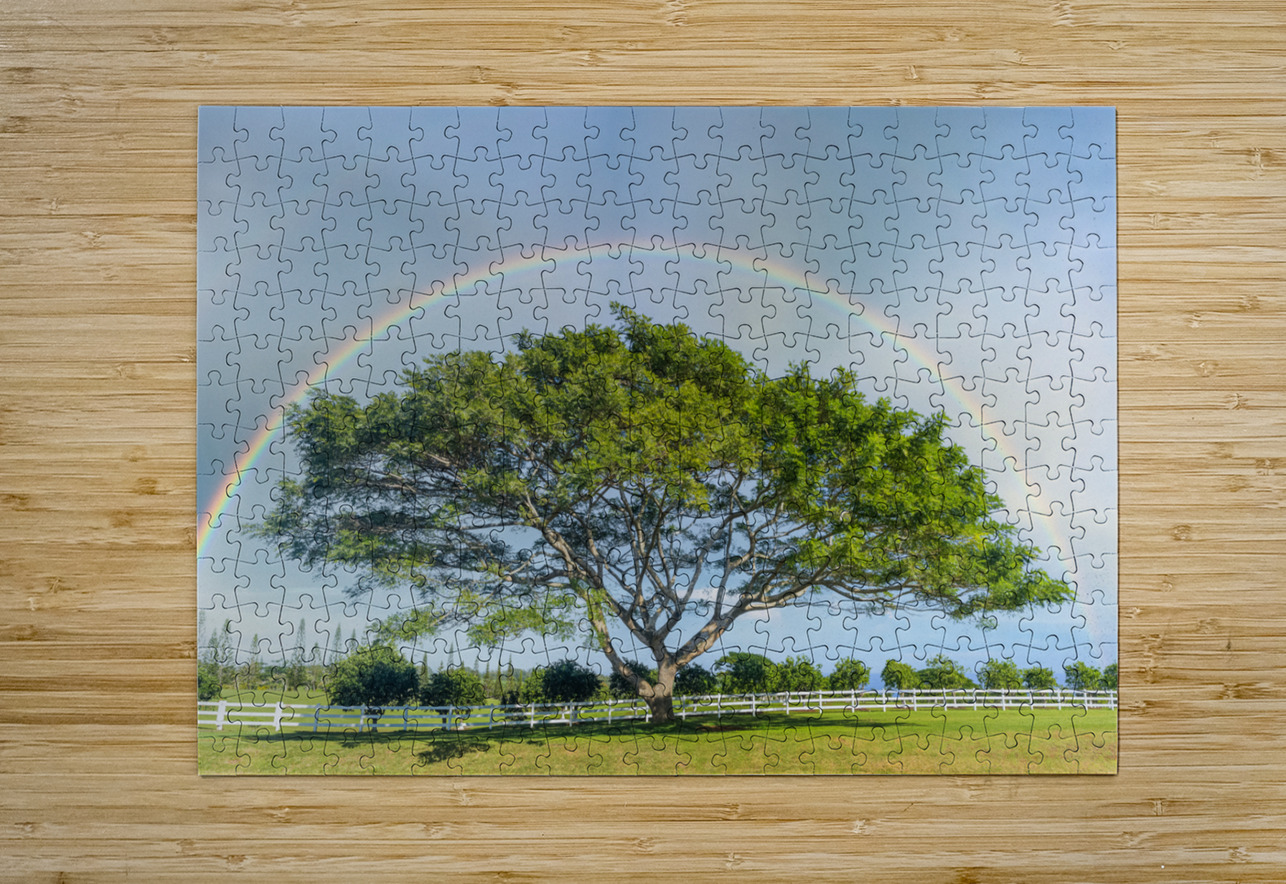 Tree of life with rainbow Steve Heap Puzzle printing