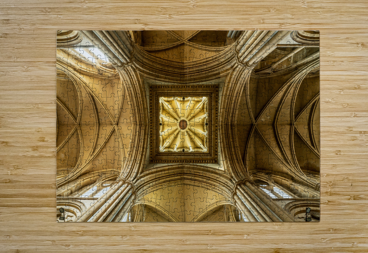 Detail of roof in Truro cathedral in Cornwall Steve Heap Puzzle printing