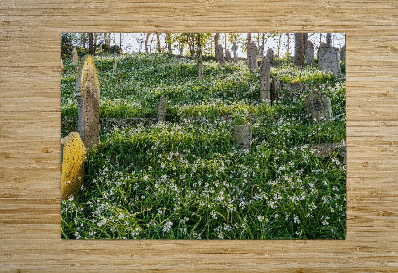 St Just in Roseland parish church in Cornwall UK Steve Heap Puzzle printing