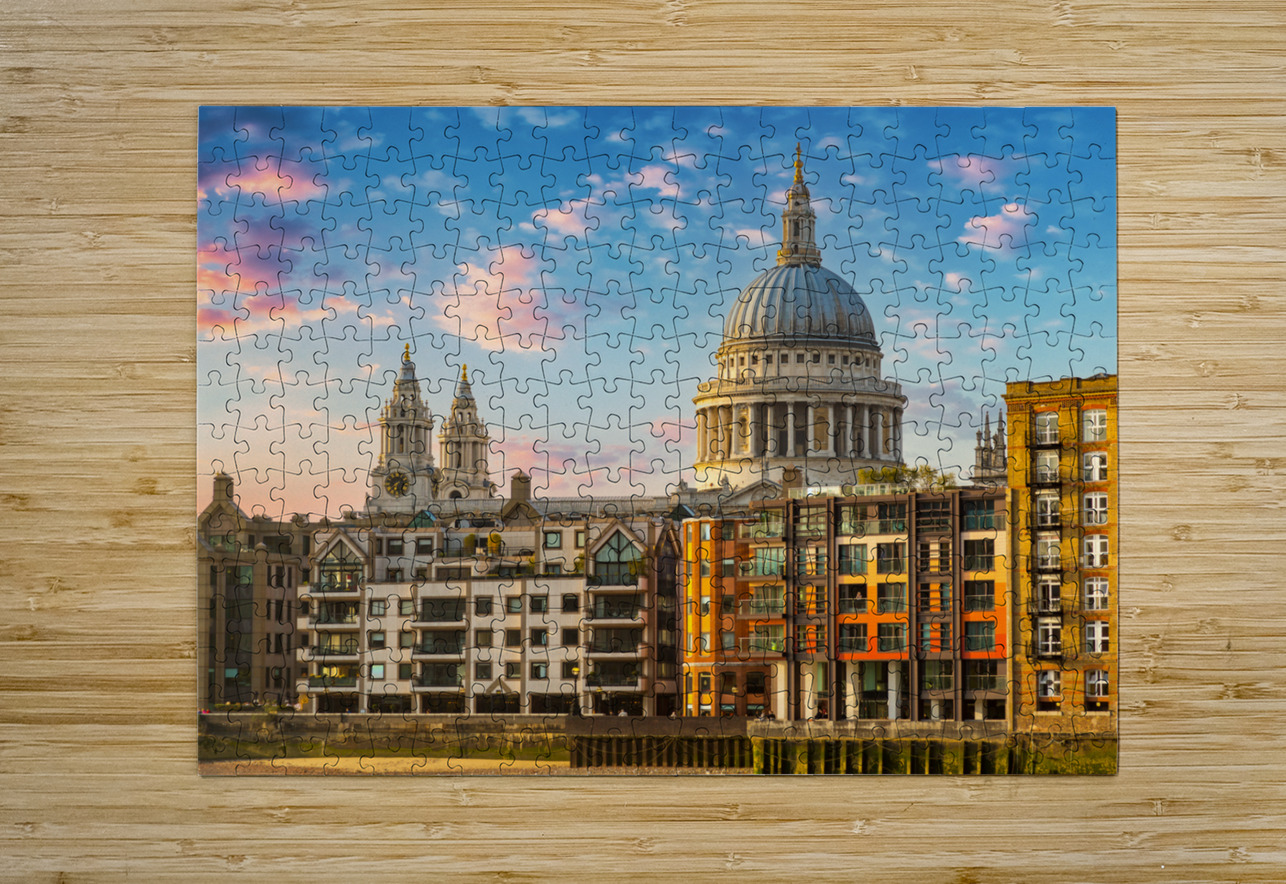 St Pauls Cathedral Church London England Steve Heap Puzzle printing