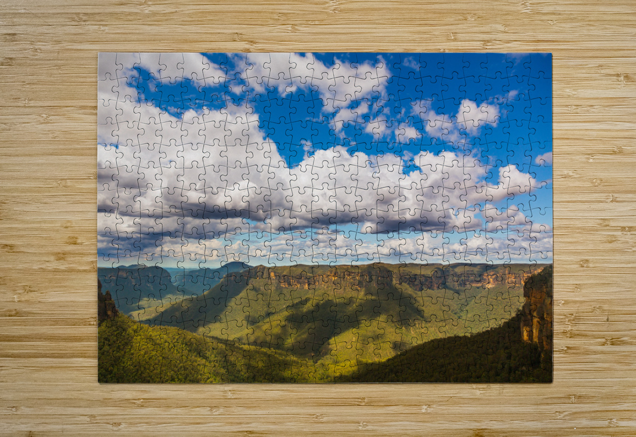 Grose Valley in Blue Mountains Australia Steve Heap Puzzle printing